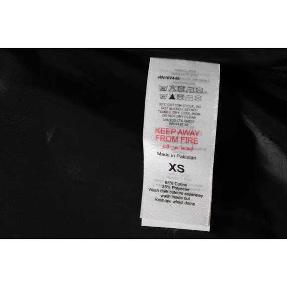 BoohooMAN Oversized Homme Twill Moto Racing Bomber Jacket Mens XL Colorblock - Picture 11 of 12